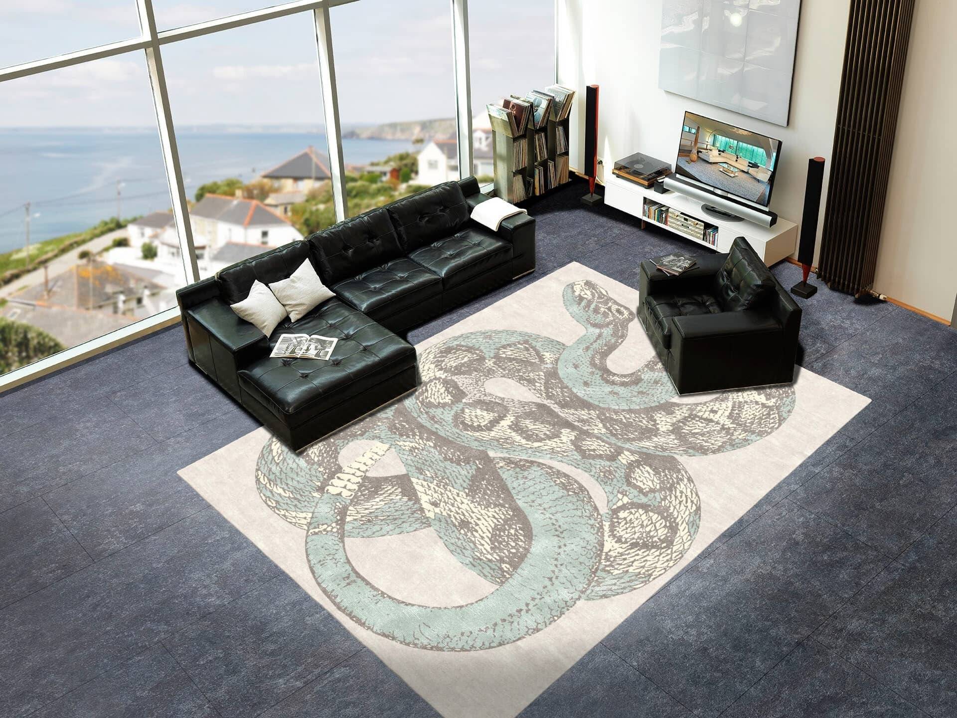 Makalu Nepal Century M182 Design Handgeknüpft im Wunschmaß   – Bild 2